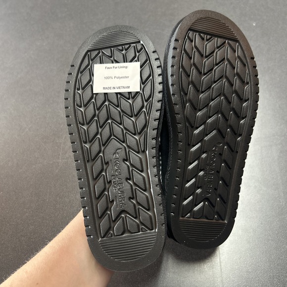 Girls Size 2 Ugg Koolaburra SLIP ONS Black Clogs - Picture 8 of 8